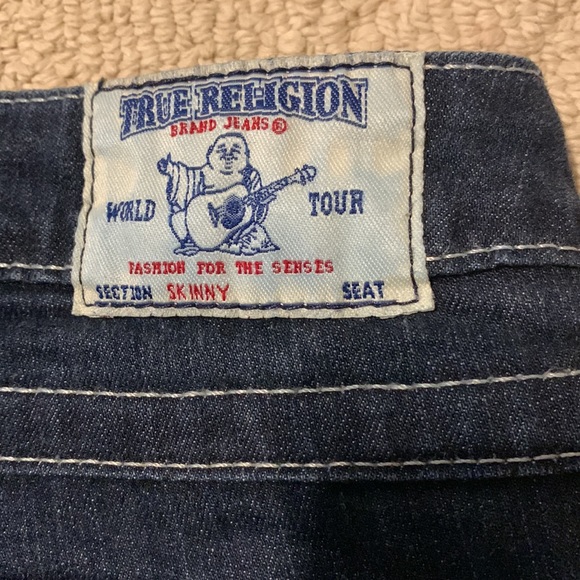 Authentic True Religion Skinny Denim Pants.. - Picture 4 of 10